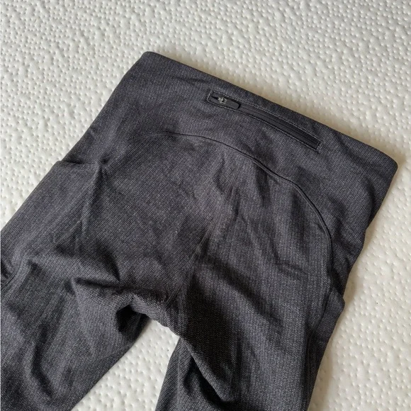 RARE Lululemon Herringbone Women's Gray Leggings with pockets ✨ - Picture 6 of 8